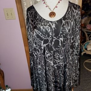 #55 Reborn Size 1x Trapeze Style Dress